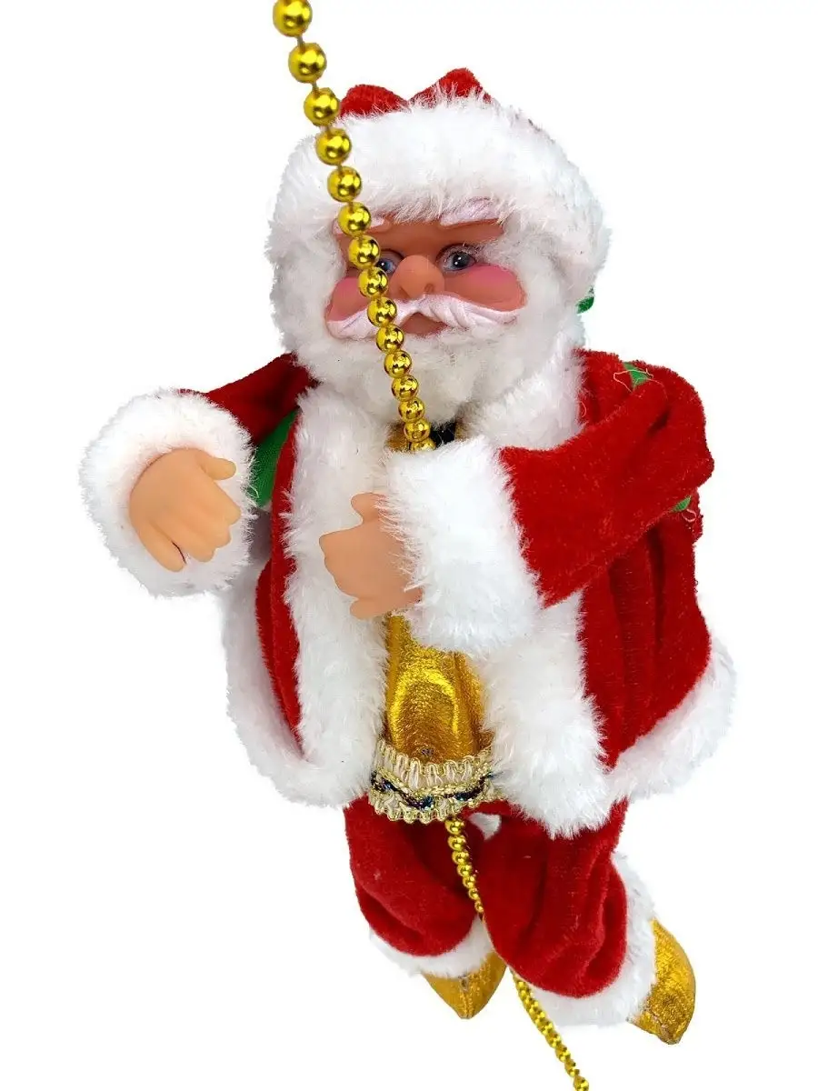 Новогодняя большая игрушка на ёлку декор новогодний дед мороз парень голый