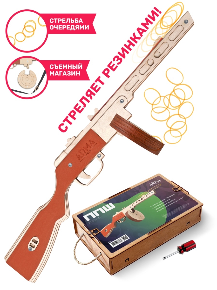 Описание макета пистолета-пулемета Шпагина (ППШ-41, DE 1301)