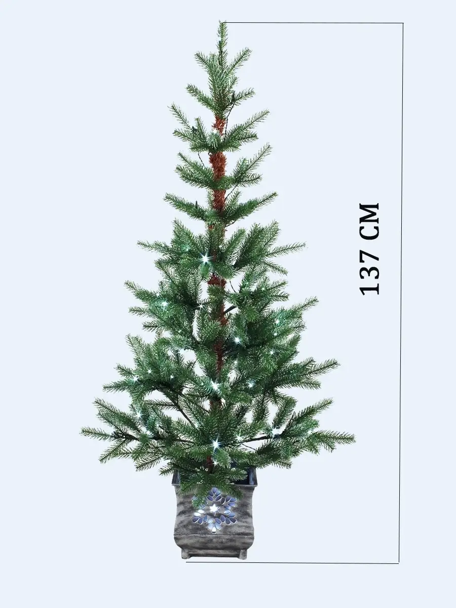 Маленькая, но яркая новогодняя елка - 52 примера