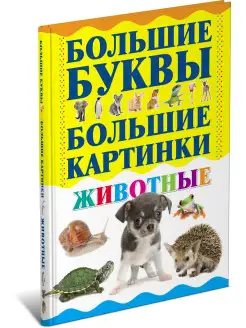 Животные. Большие буквы. Большие картинки